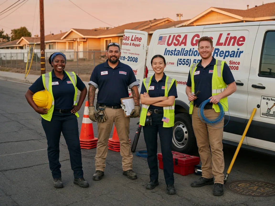 Gas Line Installation company in Hernandez, NM